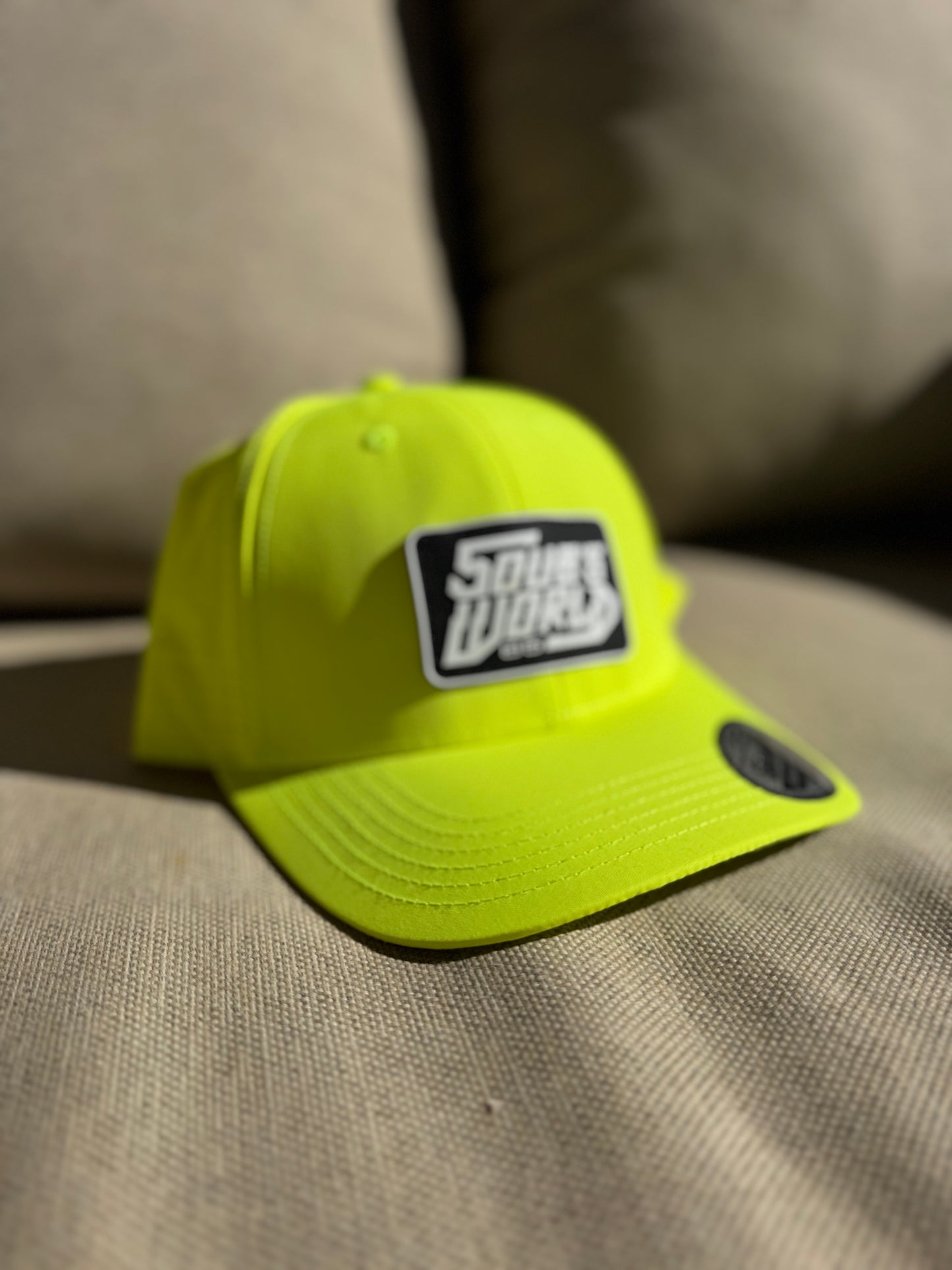 Casquette Été Jaune Fluo