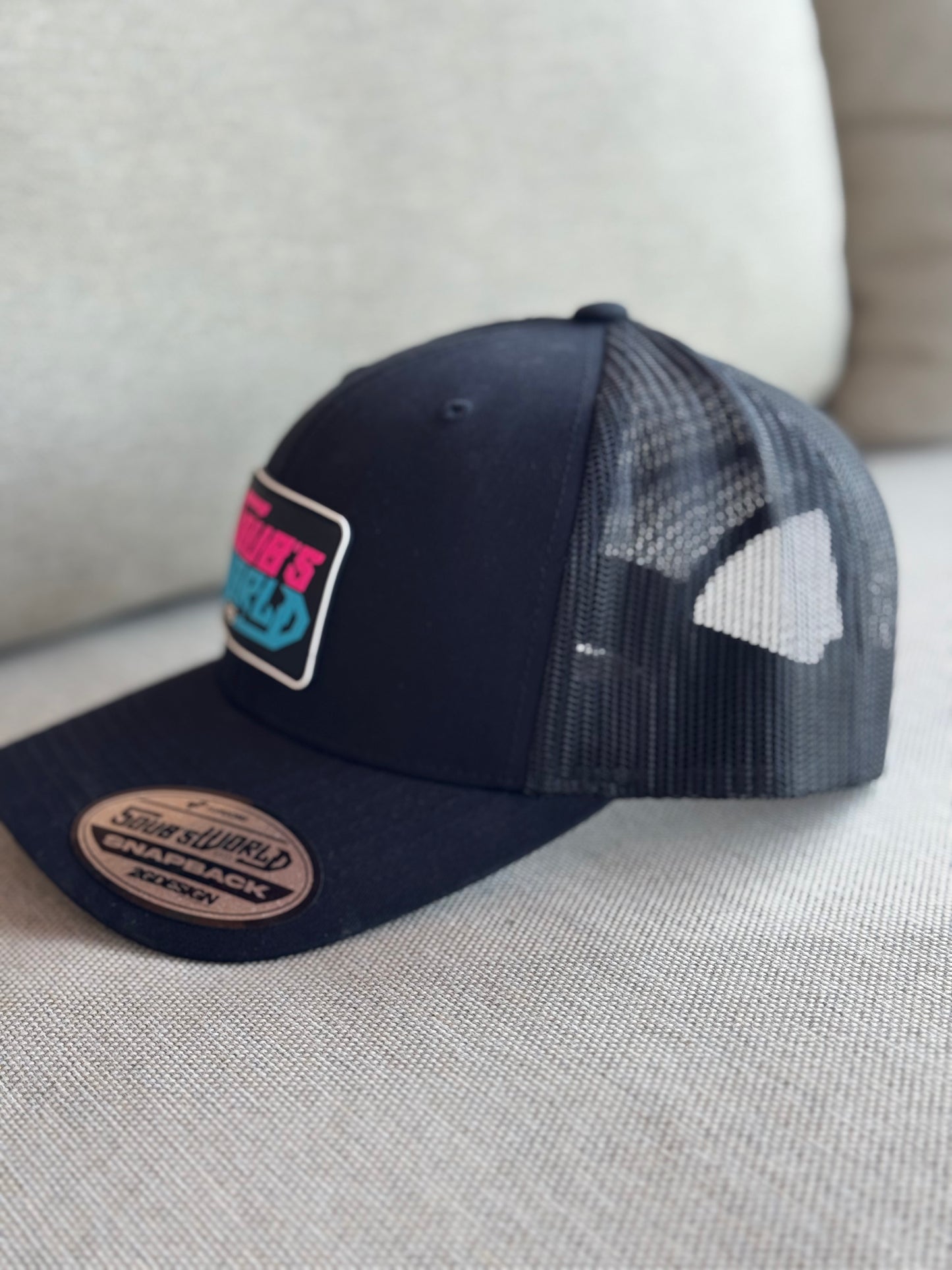 Trucker Noir Noir Patch