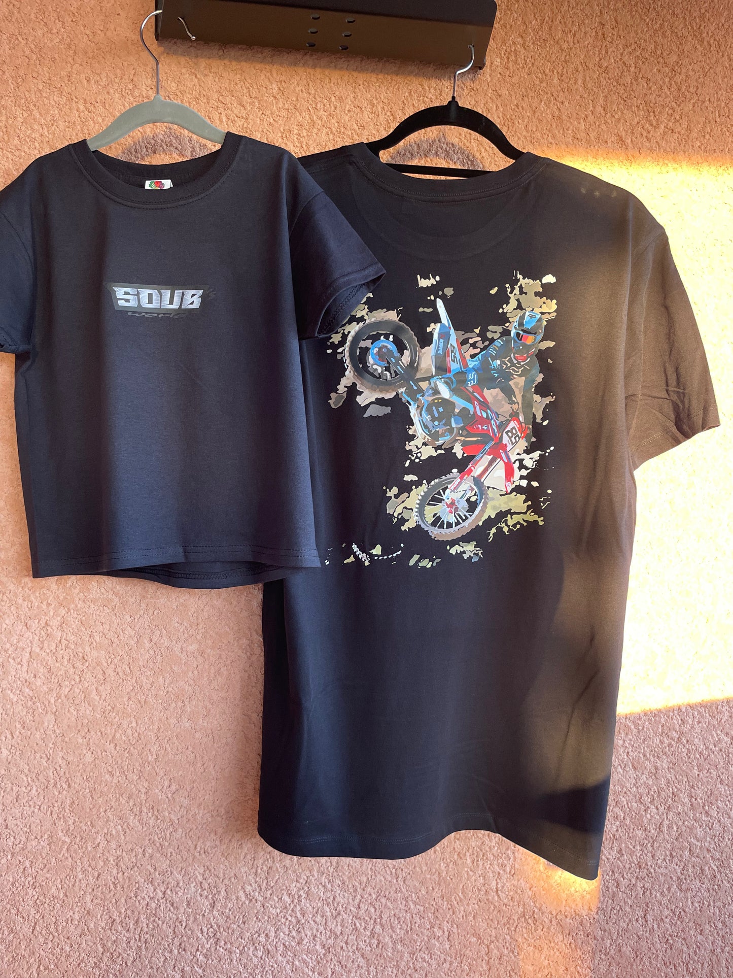 T-Shirt Noir WHIP