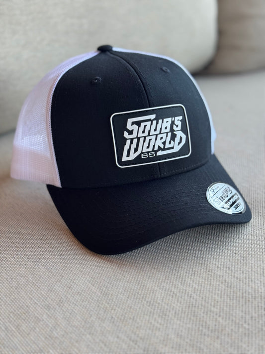 Trucker Noir Blanc Patch