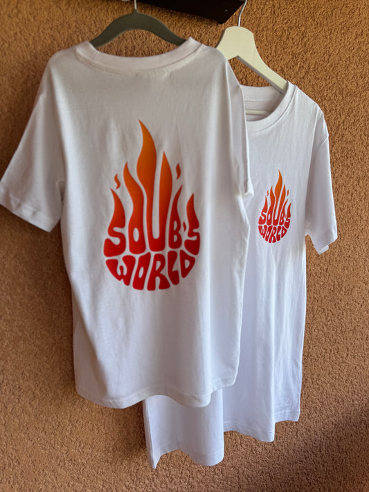 T-Shirt Enfant Flamme