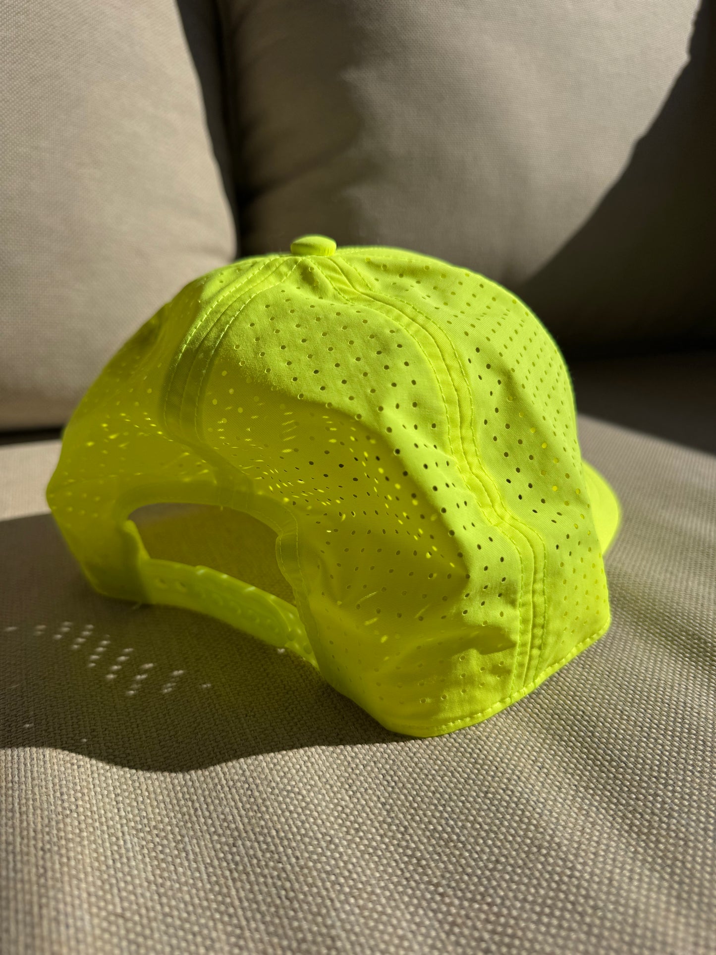 Casquette Été Jaune Fluo