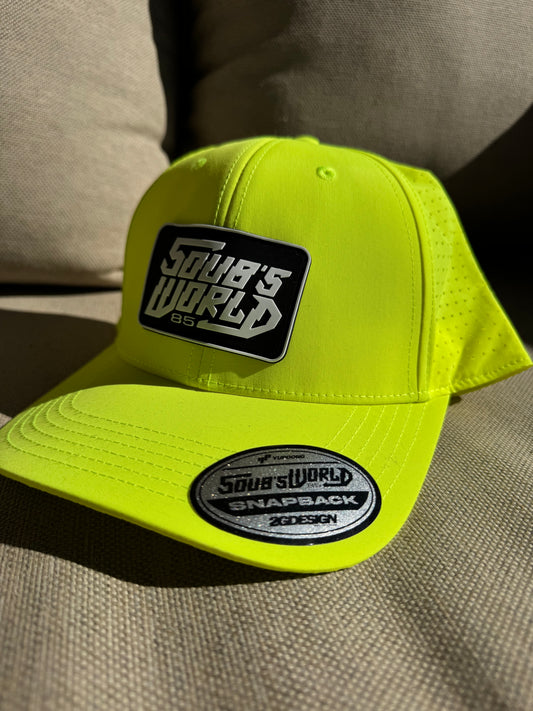 Casquette Été Jaune Fluo