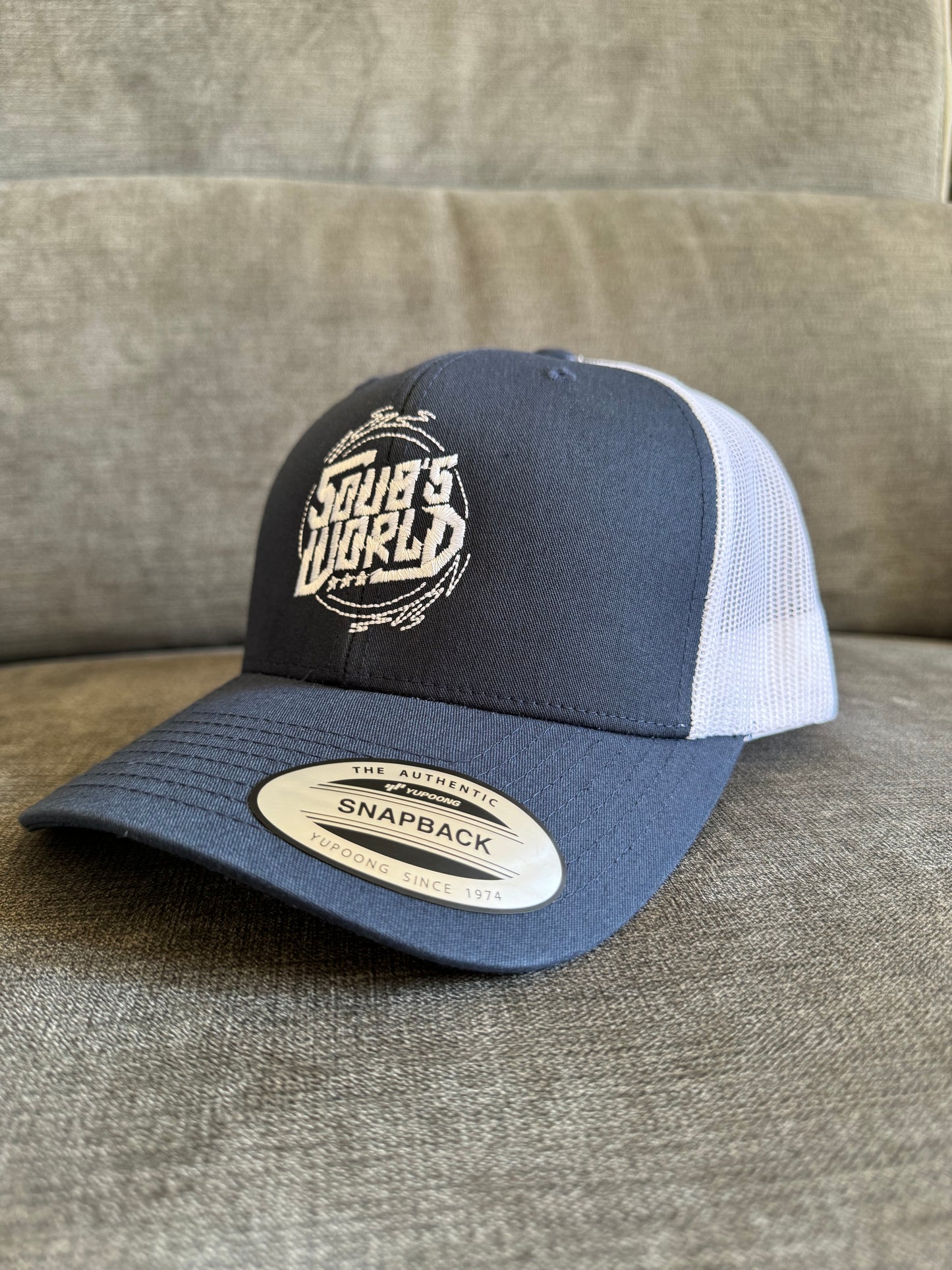 Retro Trucker Navy Blanc !NEW!