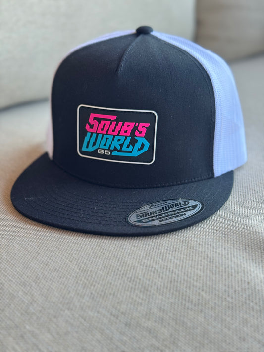 SnapBack Noir Blanc Patch