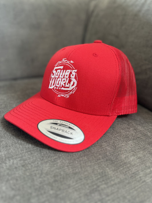 Retro Trucker Rouge !NEW!